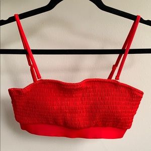 NWOT Red B-suit top/or crop top